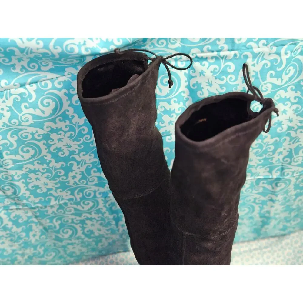 Stuart Weitzman Bedfordland Suede Over-The-Knee Boots Size 9 NWOT